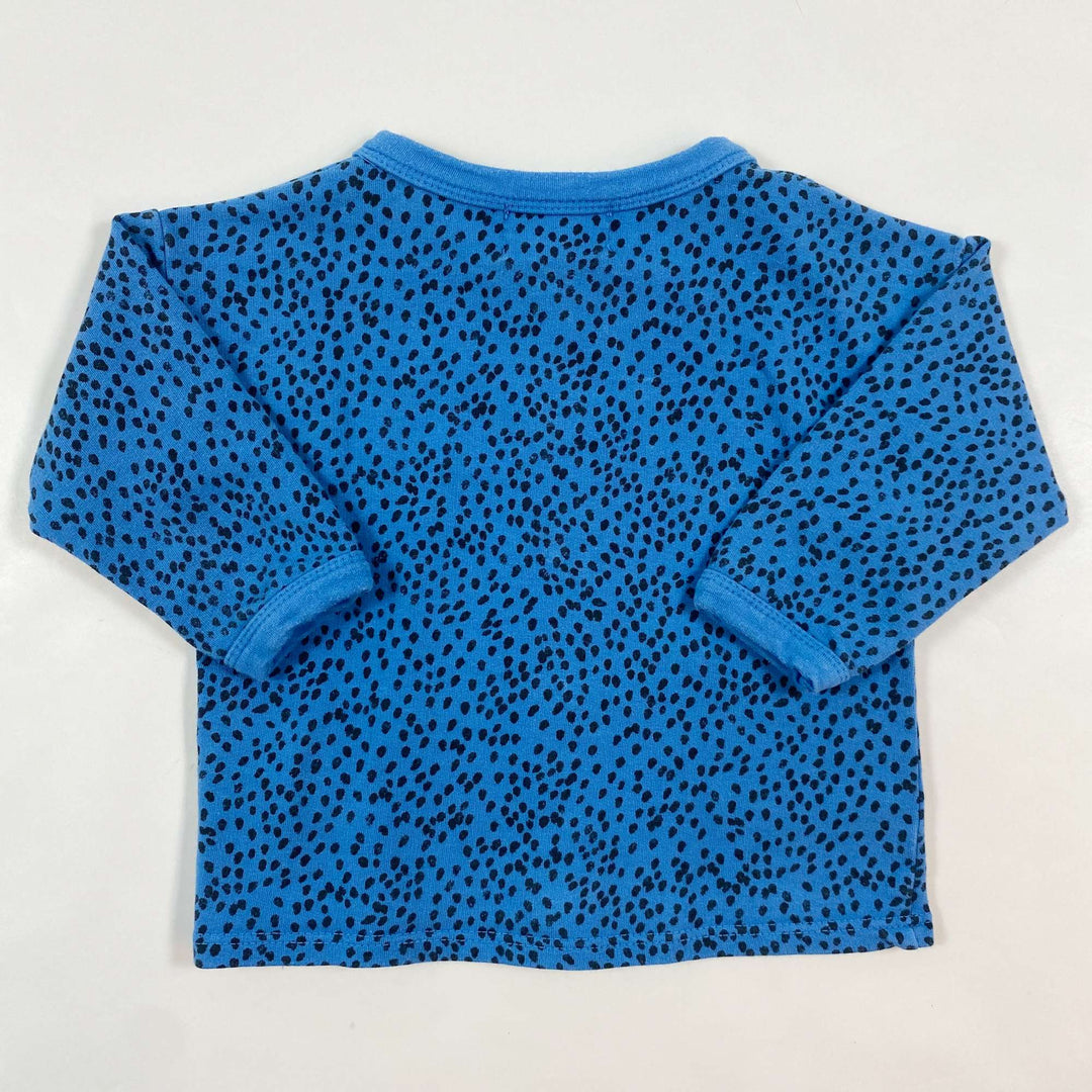 Bobo Choses blue flecked cardigan 3-6M/68 2