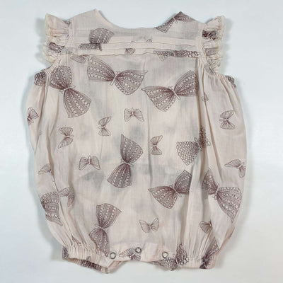 How to Kiss a Frog butterfly print romper 6M 1