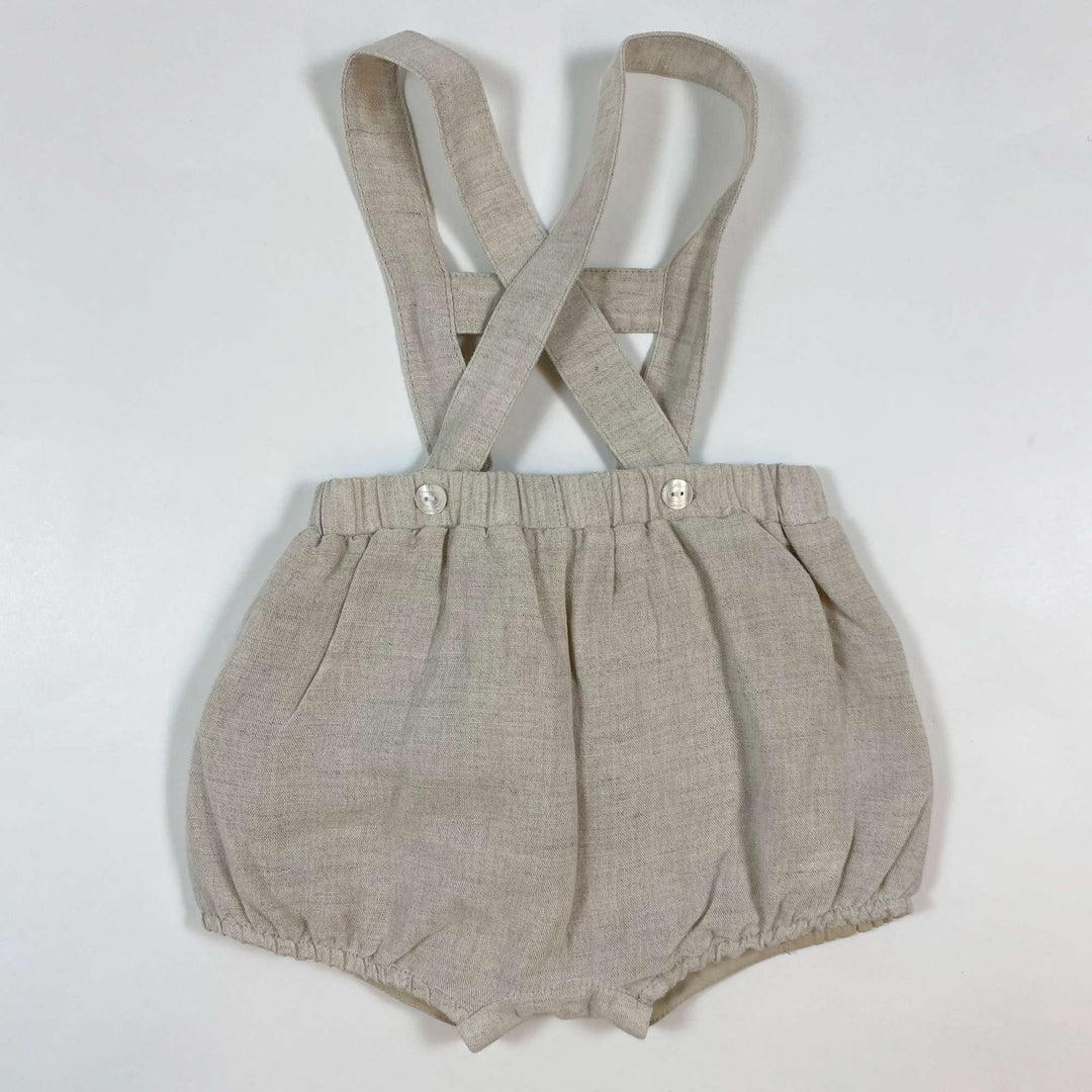 Mayoral beige linen blend bloomers 4-6M/70 1