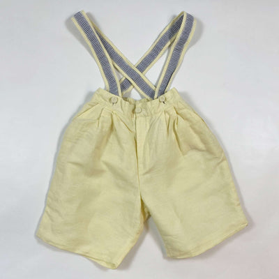 Pretty Originals England linen blend shorts with suspenders 24M 1