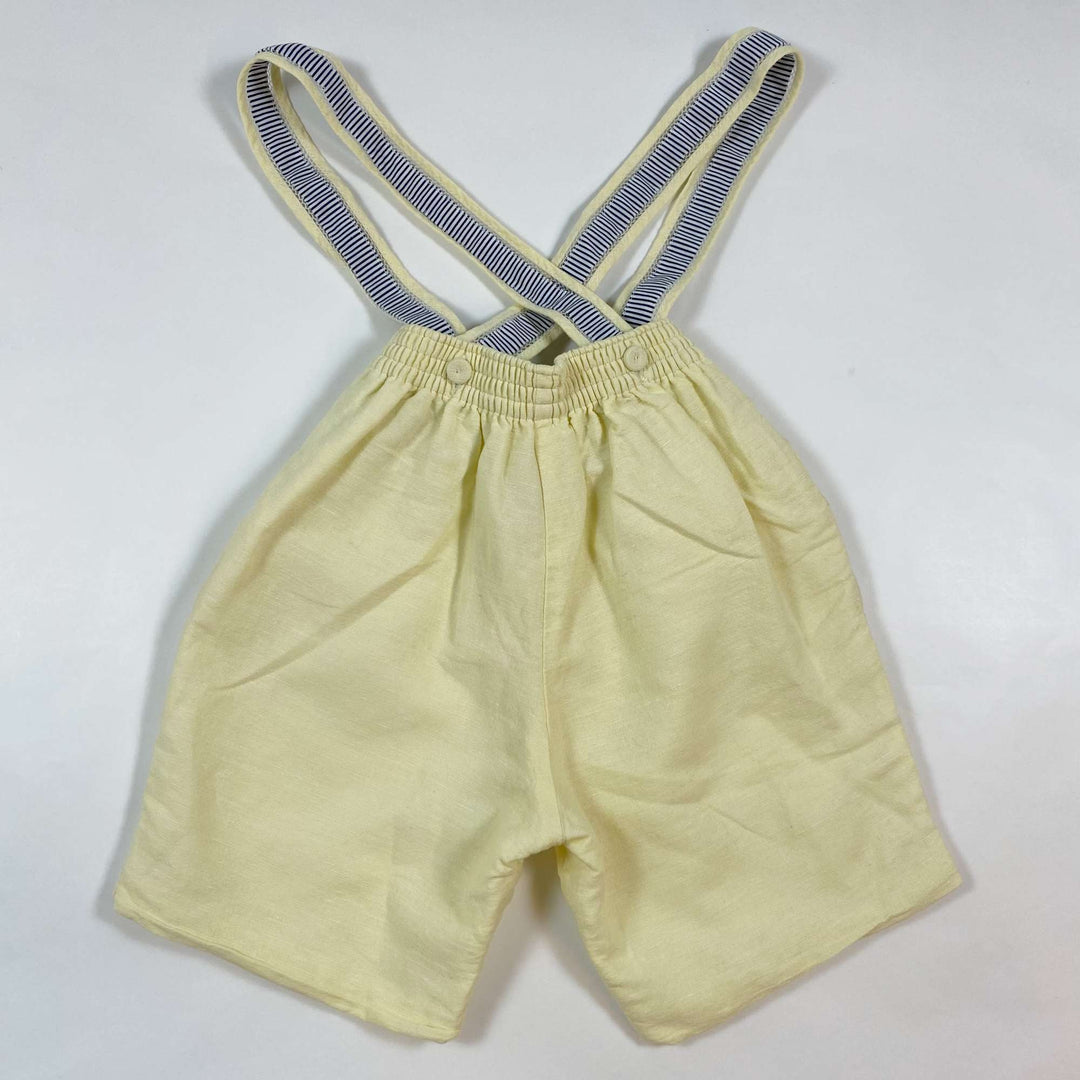 Pretty Originals England linen blend shorts with suspenders 24M 3