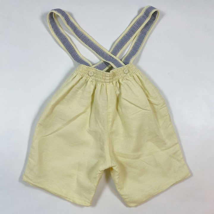 Pretty Originals England linen blend shorts with suspenders 24M 3