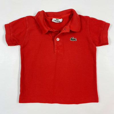 Lacoste red classic polo 1Y 1
