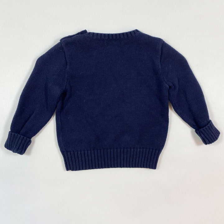 Ralph Lauren teddy knitted sweater 12M 2