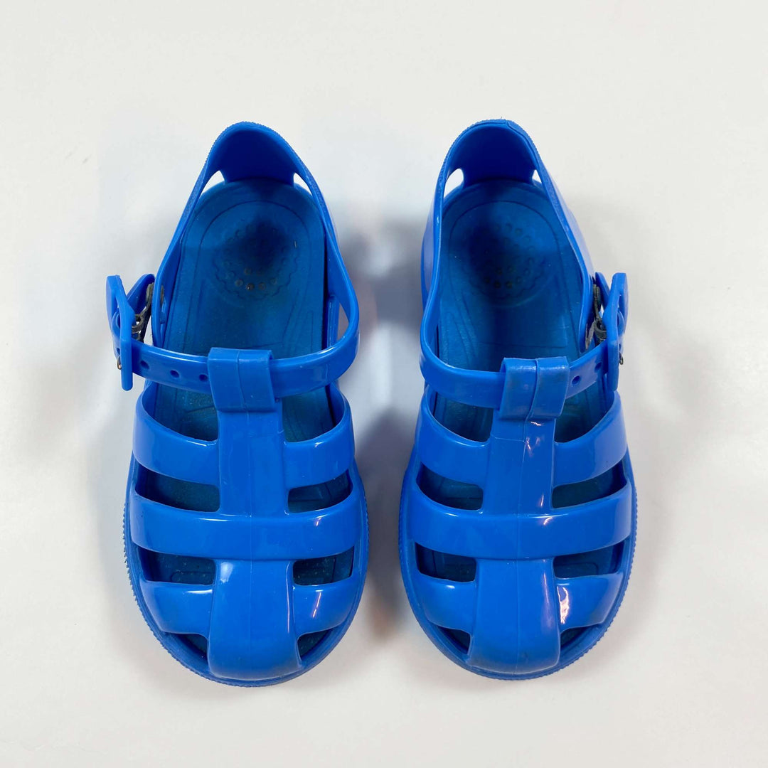 Dolce & Gabbana bright blue swim sandals 23 4