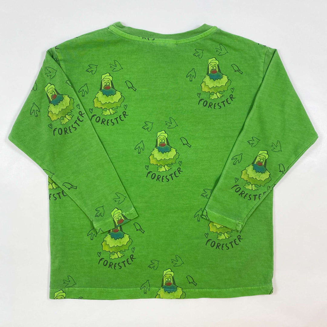 Fresh Dinosaurs green Forester all over long sleeve t-shirt Second Season 4Y 3