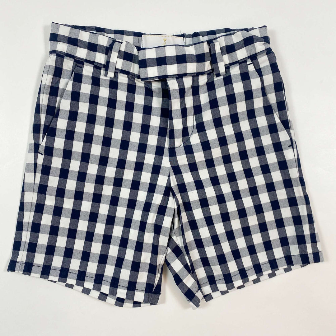 Jacadi blue checked shorts 5Y/110 1