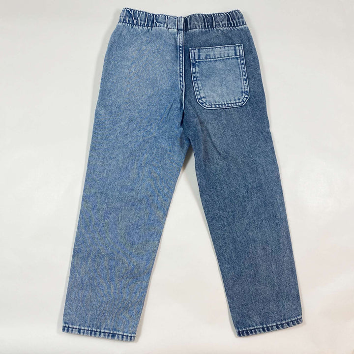 H&M blue jean jogger pull-on 5Y/110 2