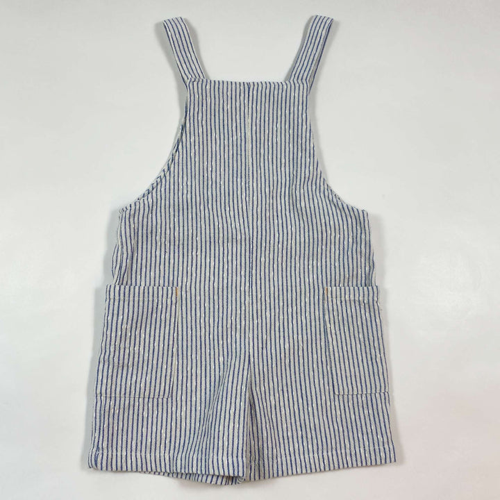 Zara blue striped dungarees 3-4Y/104 3