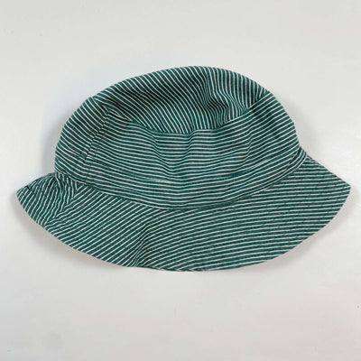 Petit Bateau green stripe sun hat 43-45 1