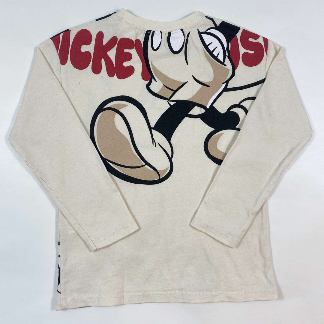 Zara beige Mickey Mouse long-sleeved t-shirt 4-5Y/110 2