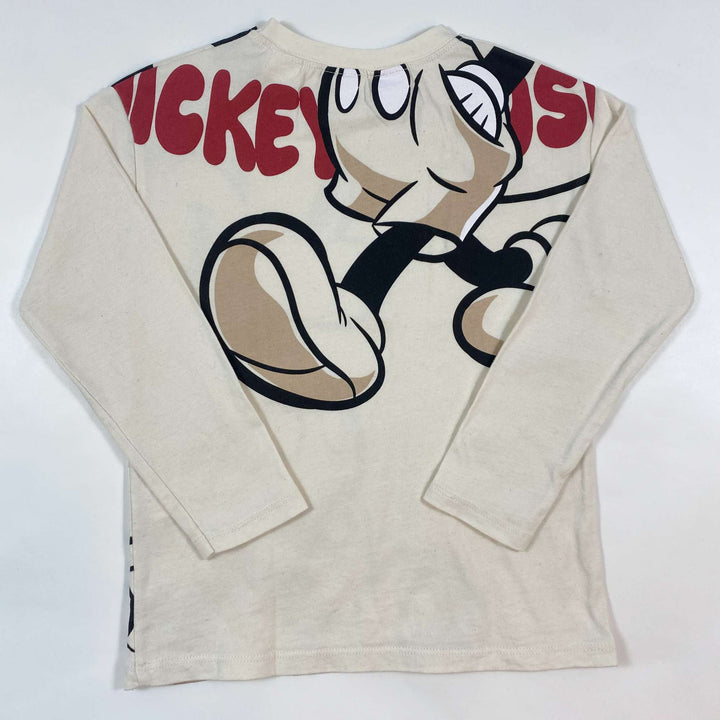 Zara beige Mickey Mouse long-sleeved t-shirt 4-5Y/110 2