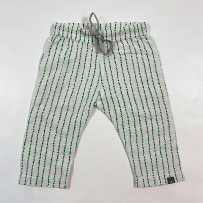 Imps & Elfs green stripe trousers 6M/68 1