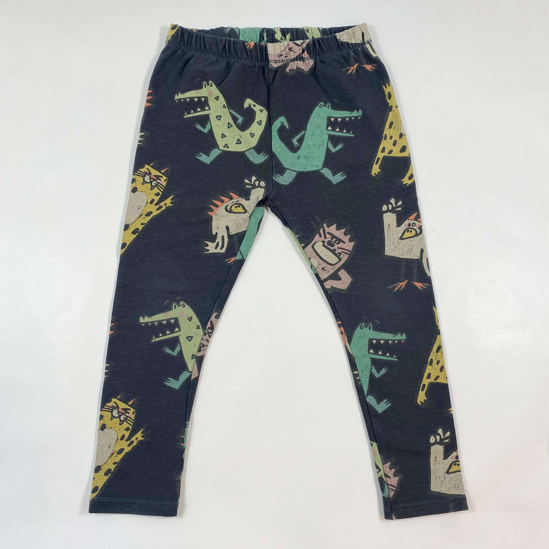 Zara animal print sweatpants 4-5Y/110 1