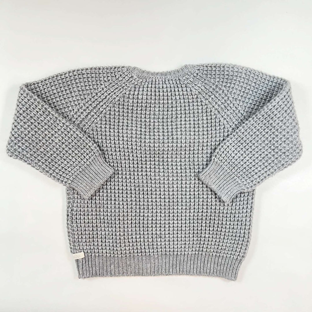 Búho grey knit pullover 6Y 2