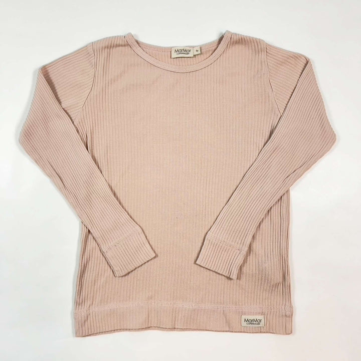 MarMar Copenhagen pink cotton rib longsleeve 5Y 1