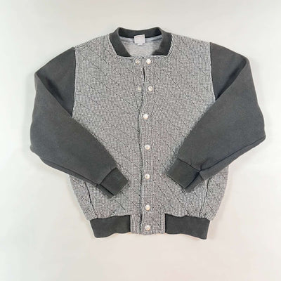 Petit Bateau grey pied de poule bomber jacket 8Y/128 1