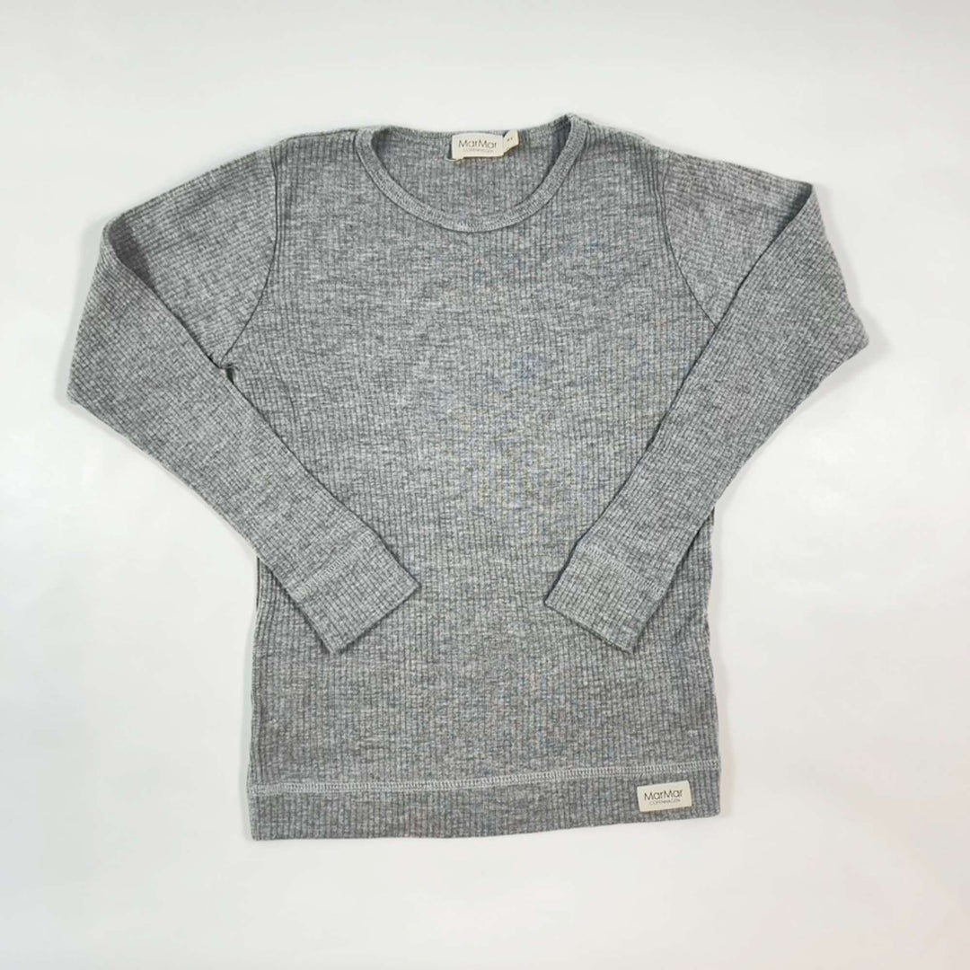 MarMar Copenhagen grey rib longsleeve 6Y 1