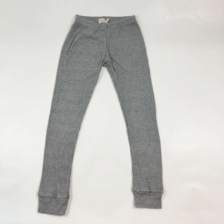 MarMar Copenhagen grey rib leggings 6Y 1