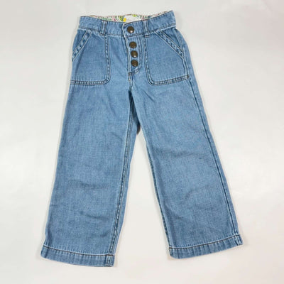 Mini Boden wide leg jeans 5Y/110 1