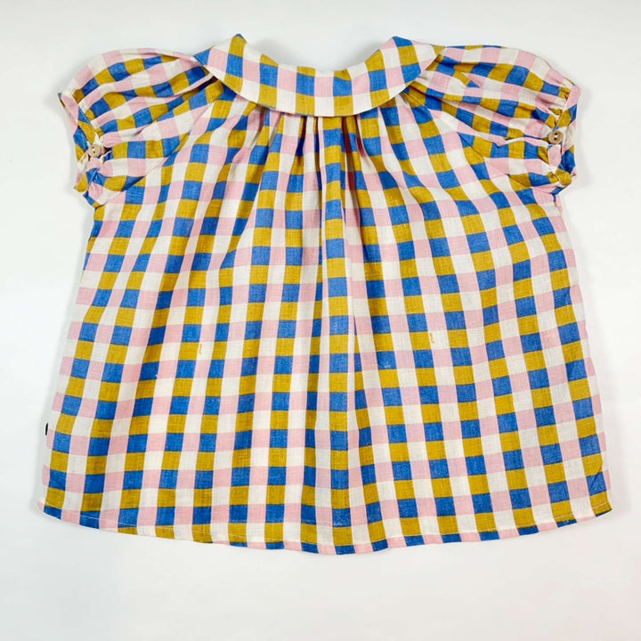 Oeuf NYC checked linen blouse 4-5Y 3