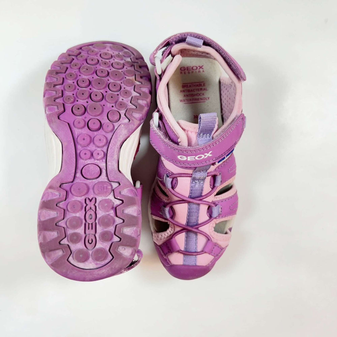 Geox purple water friendly sandals 30 2