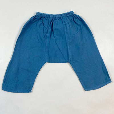 Bonton blue muslin trousers 12M 1