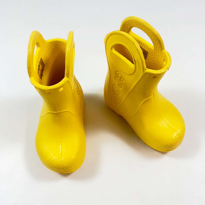 Crocs yellow rainboots C6 (22-23) 1