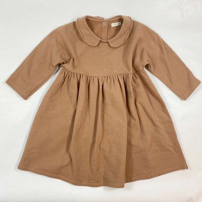 Nixnut soft brown french terry dress 116 1