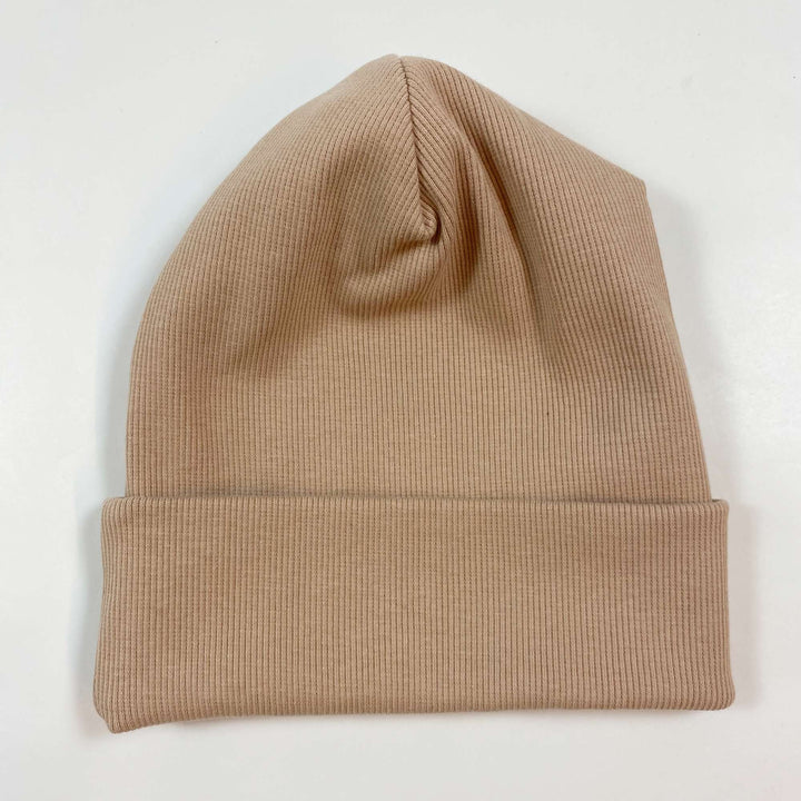 Lik & Ley beige rib beanie ca 2-6Y 2