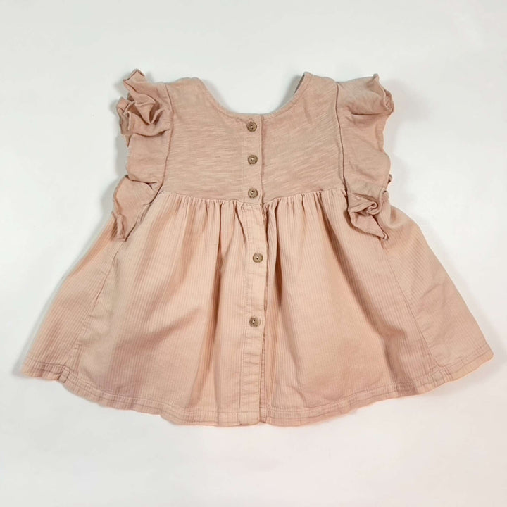 Play Up dusty pink short-sleeved blouse 18M 2