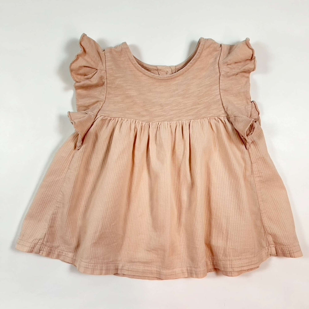 Play Up dusty pink short-sleeved blouse 18M 1