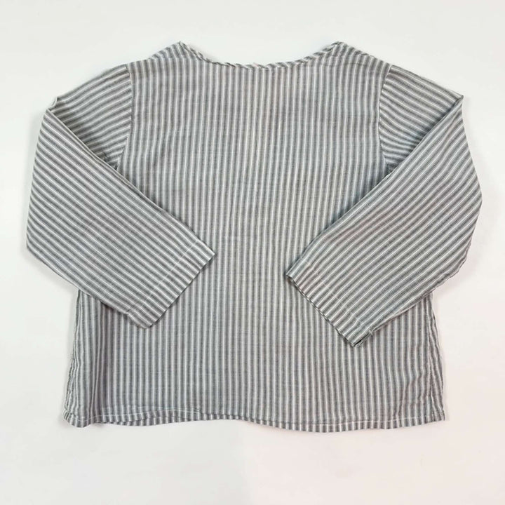 Bonpoint blue striped tunic 2Y 2