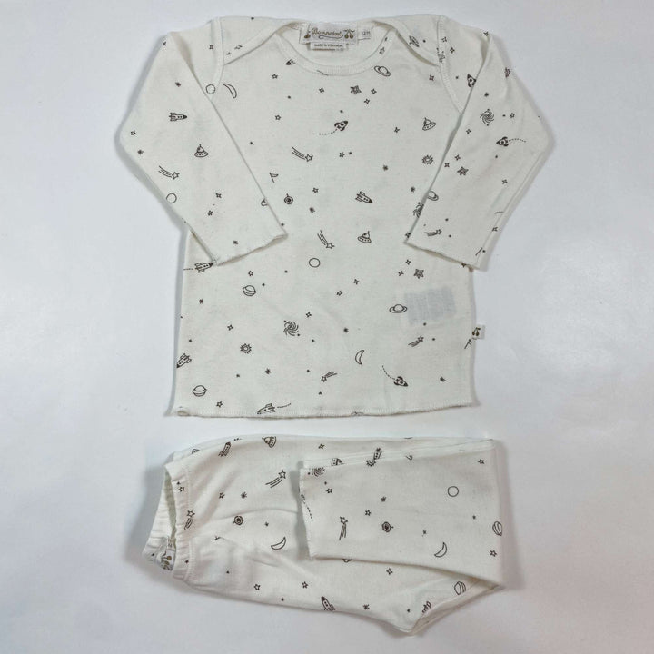 Bonpoint space print 2-piece pyjama 12M 1