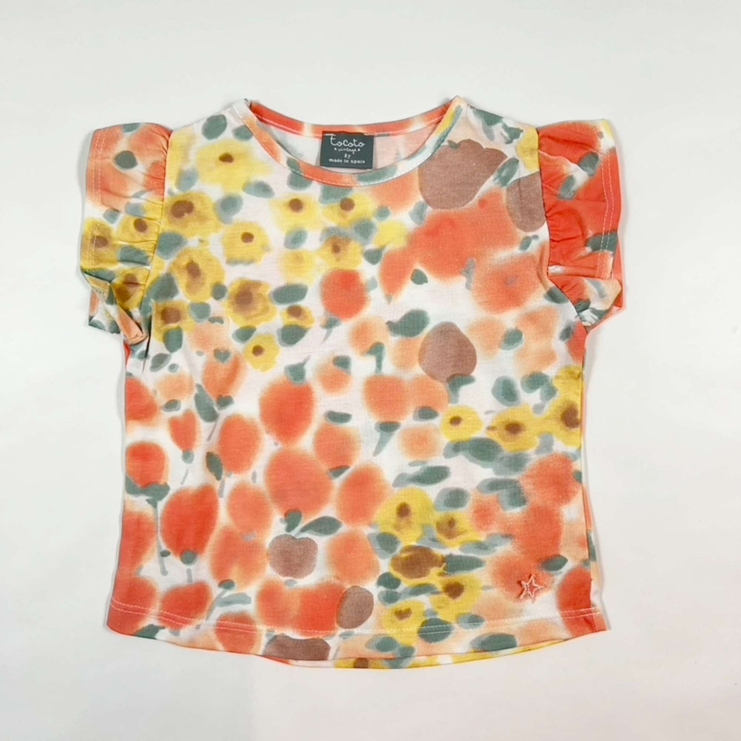 Tocoto Vintage coral t-shirt 2Y 1