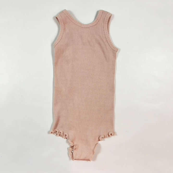 Minimalisma pale pink Barcelona classic silk body 6-12M 2