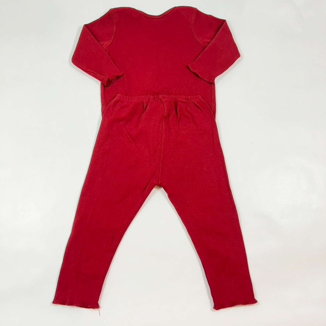 Bonpoint red pyjama 18M 3