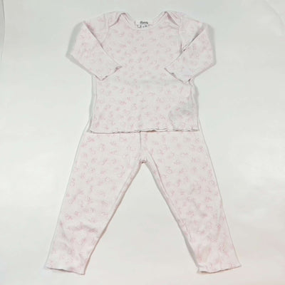 Bonpoint pink top & leggings set 2Y 1