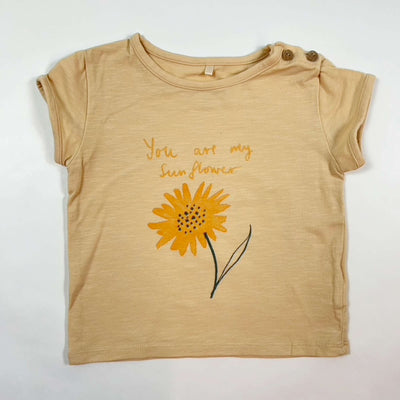 Soft Gallery yellow sun flower t-shirt 9M 1