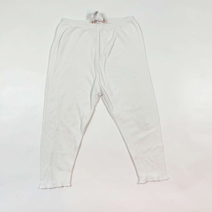 Bonpoint white leggings 18M 1