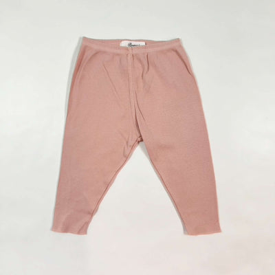 Bonpoint pink leggings 12M 1