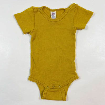 Engel mustard wool silk body 62/68 1