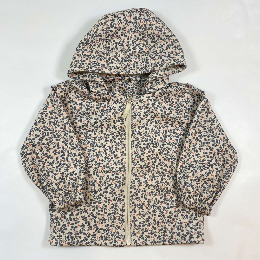 Konges Slojd floral transition shell jacket 3Y 1