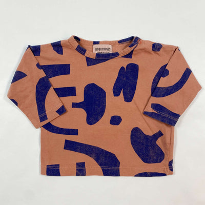 Bobo Choses abstract print long-sleeve t-shirt 3-6M/68 1