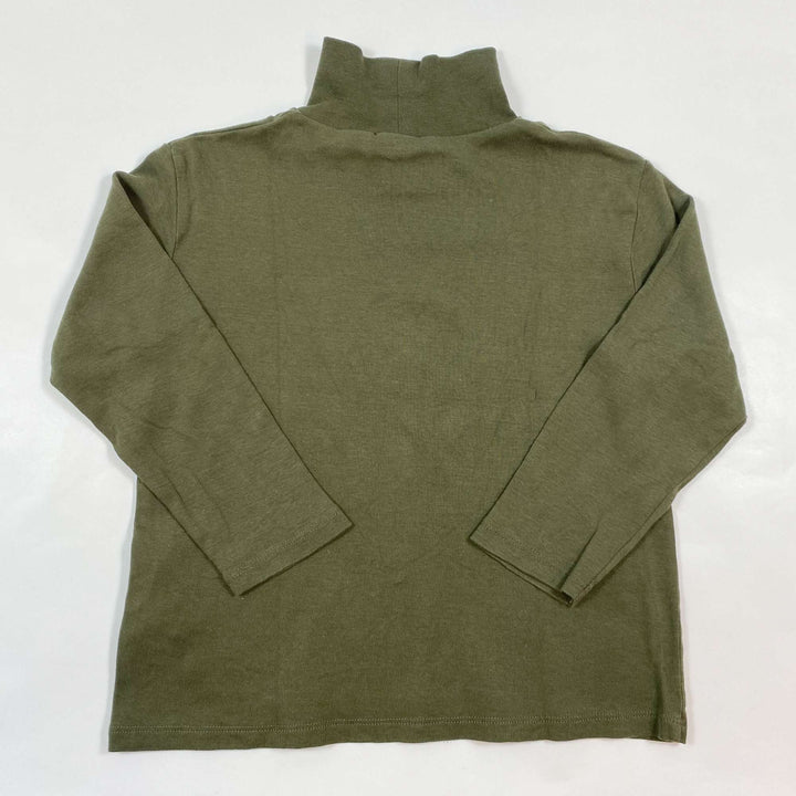 Zara khaki turtleneck longsleeve shirt 4-5Y/110 2