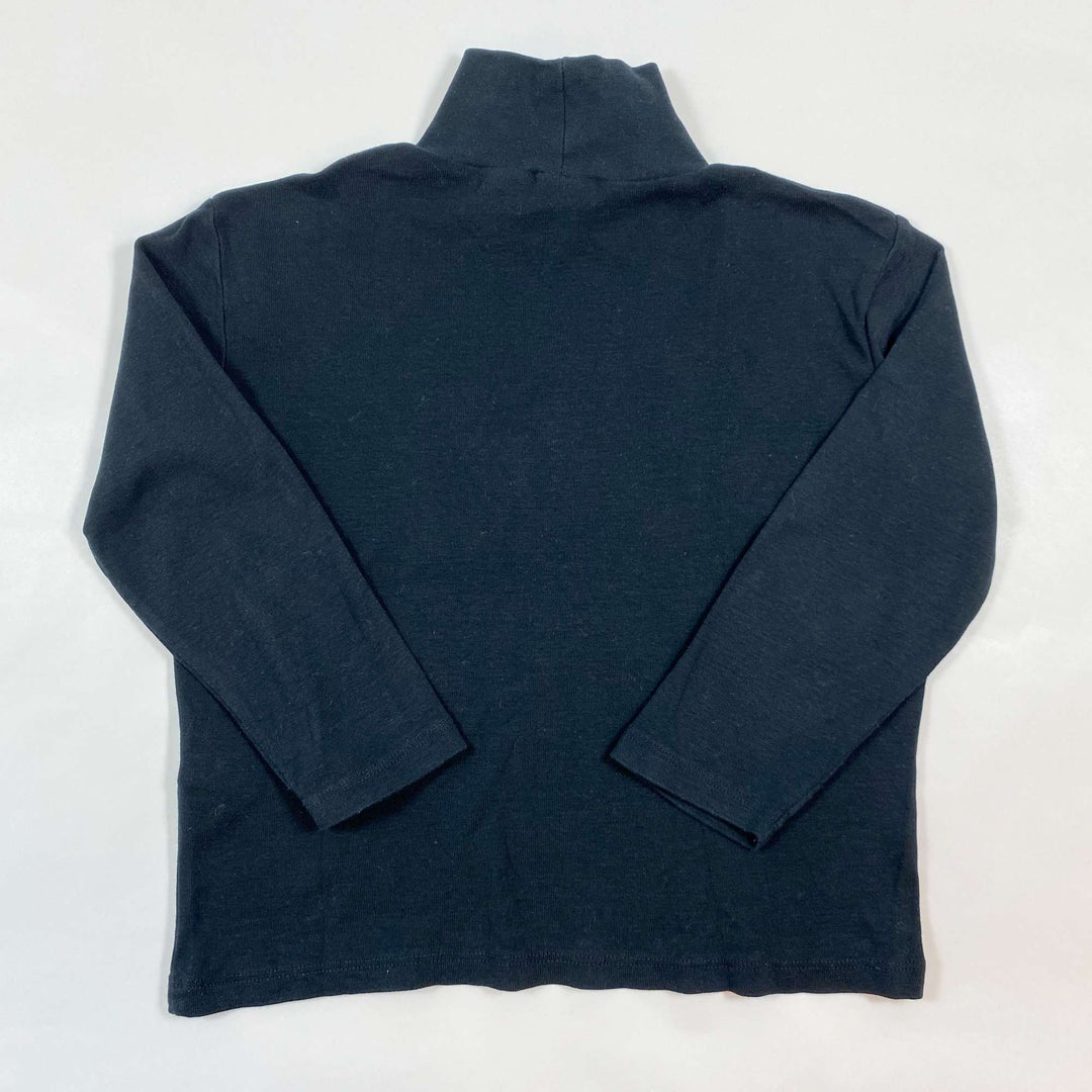 Zara black turtleneck longsleeve shirt 4-5Y/110 2