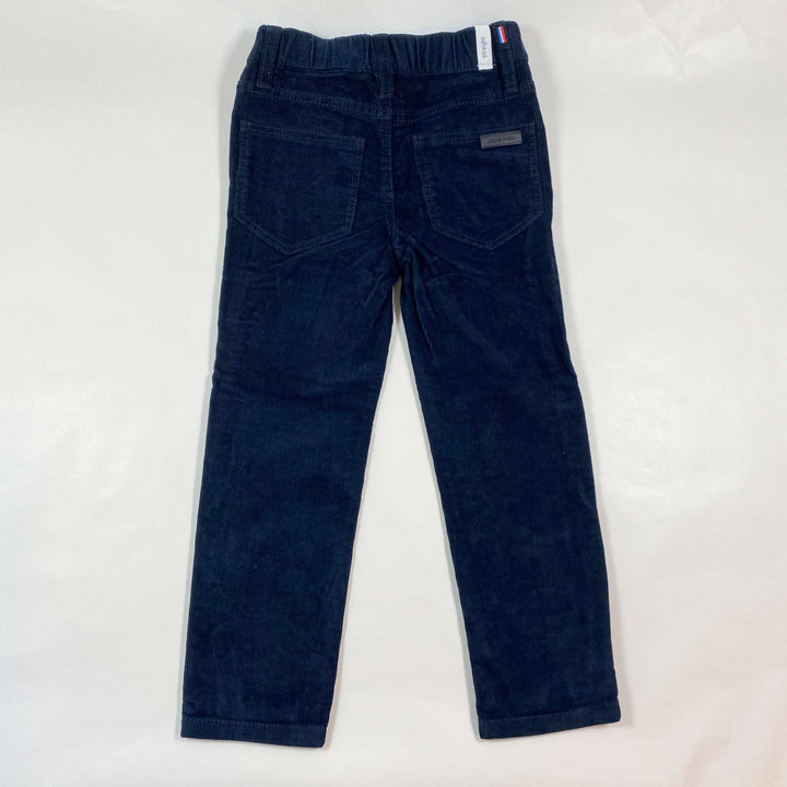 Jacadi navy fine corduroy pants 5Y/110 2