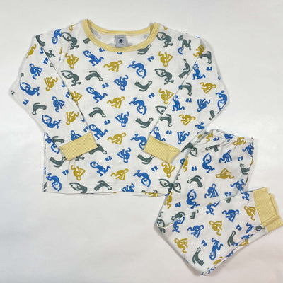 Petit Bateau monkey print pyjama 5Y/110 1