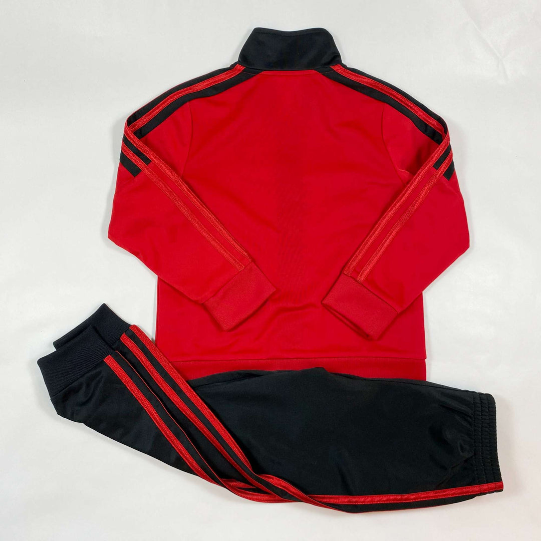 Adidas red/black classic sports set 5Y 3