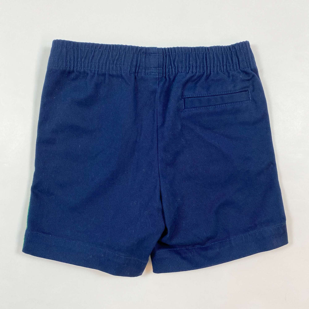 Janie and Jack navy brushed cotton shorts  2Y 2
